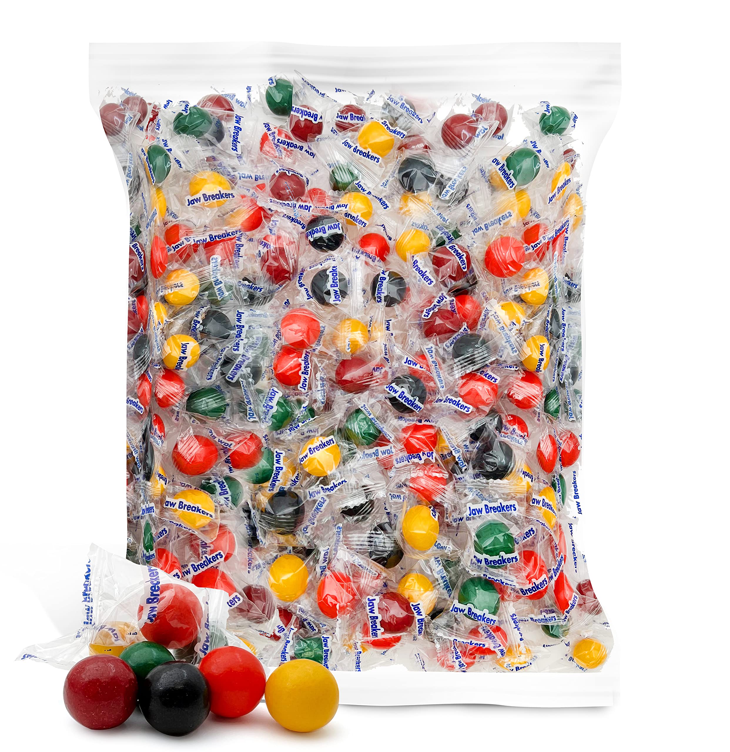 Jaw Breakers melts-in-mouth action demonstrates gradual flavor reveal.
