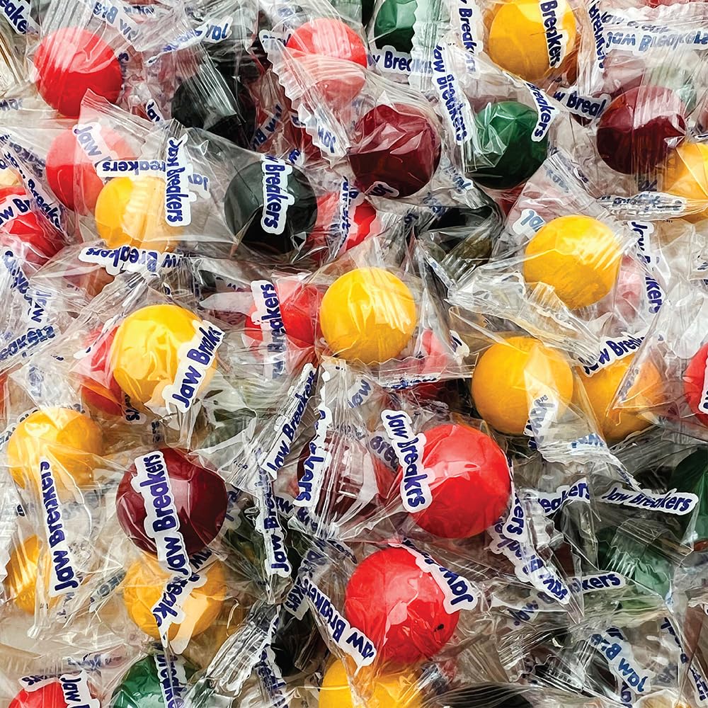 Jaw Breakers road-trip bag suggests easy travel-friendly candy.