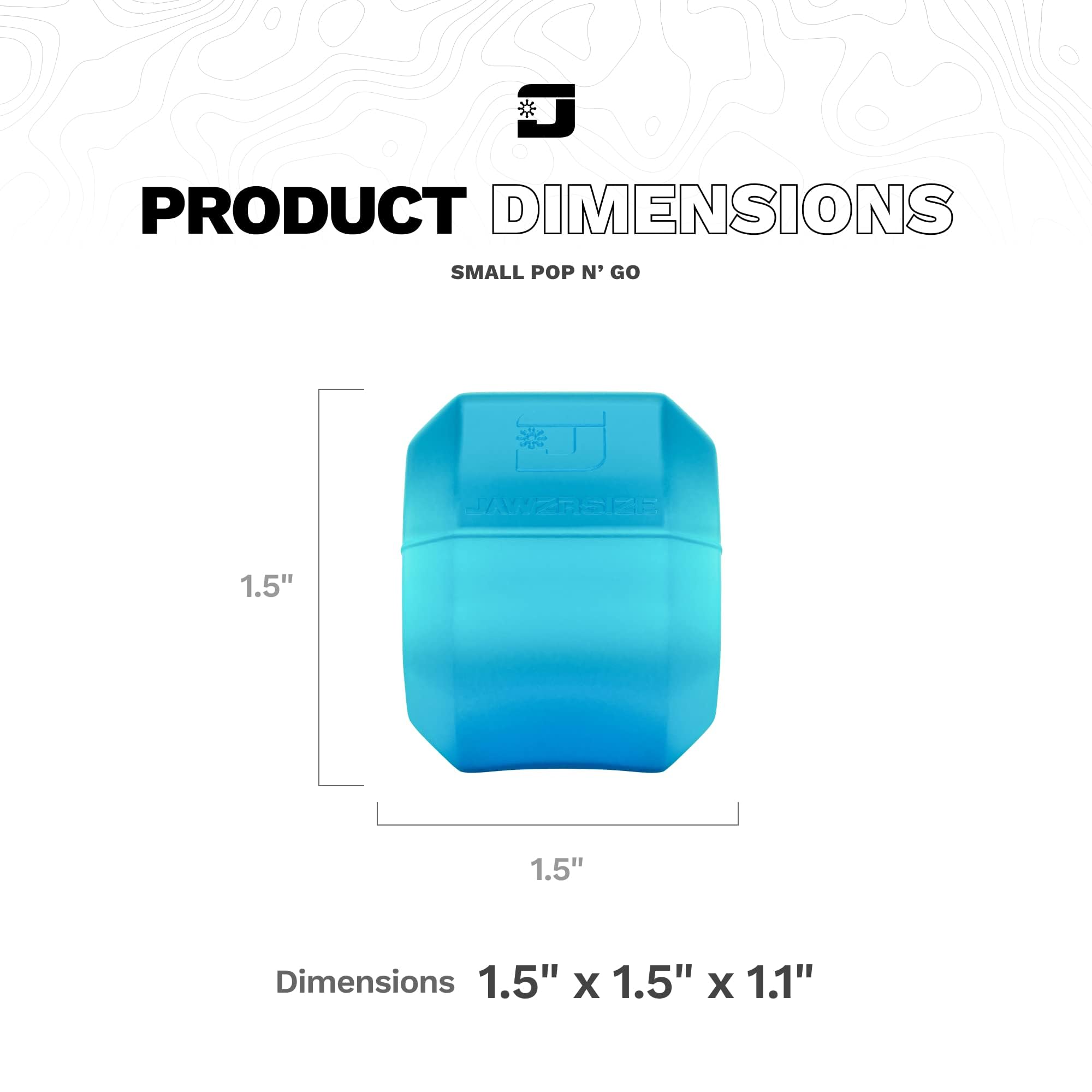 Jawzrsize Pop 'N Go beginner blue model ready for new users.