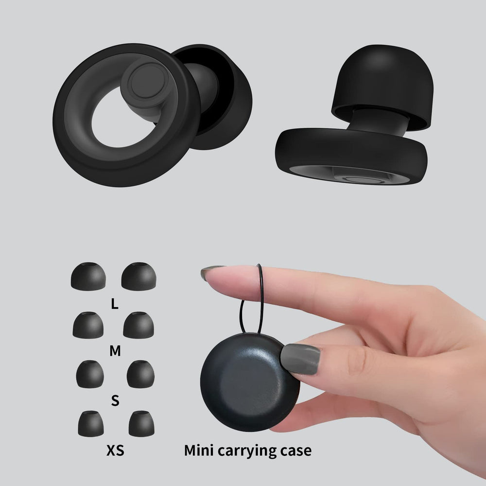 Jayine Ear Plugs suited for sleeping, concerts, studying, and work.