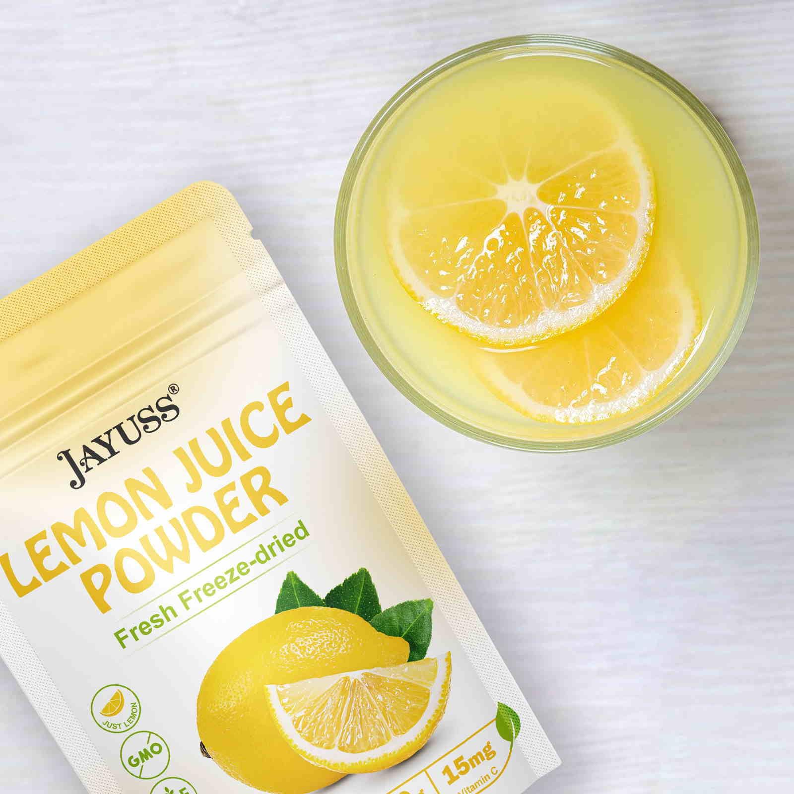 Jayuss Lemon Juice Powder used in baking for citrus notes