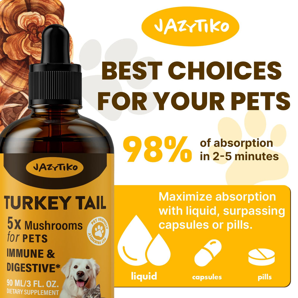 Jazytiko Label Quality reassures natural, vet-formulated pet care.