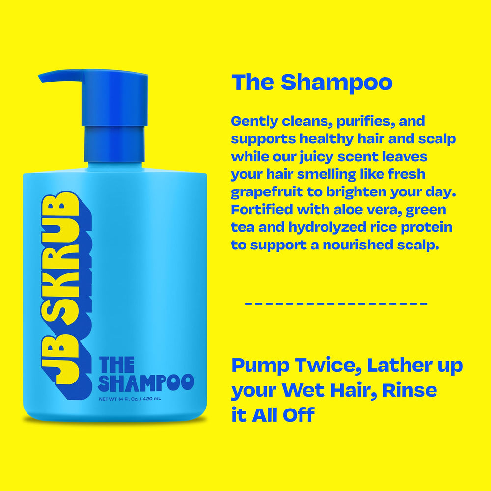 JB SKRUB Citrus scent closeup with natural botanical notes