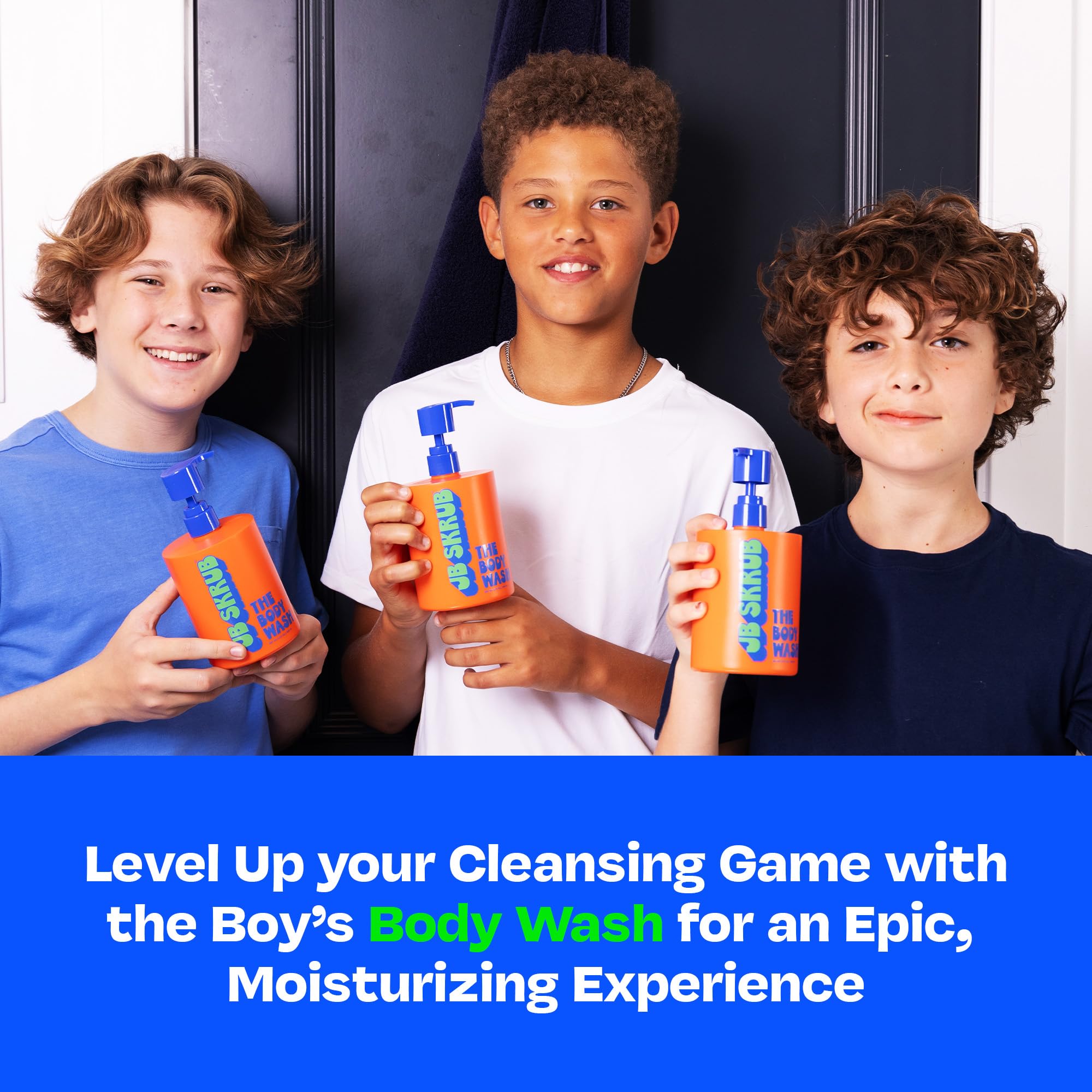 JB SKRUB vegan and cruelty-free body wash for ethical care.