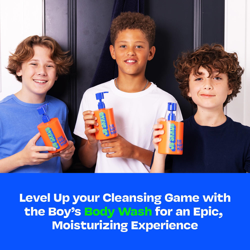 JB SKRUB vegan and cruelty-free body wash for ethical care.