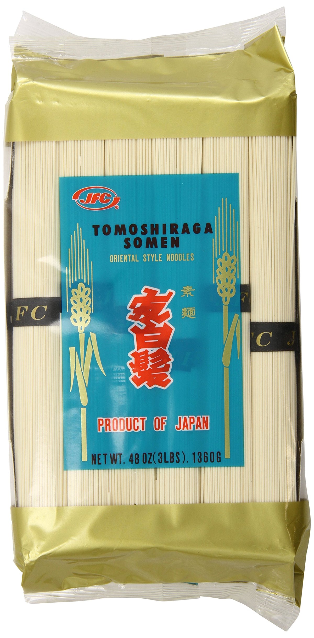 J-BASKET Tomoshiraga Somen noodles packaging shows premium quality for authentic meals.