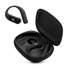 JBL Endurance Peak 4 case view showing compact charging case for on-the-go charging.