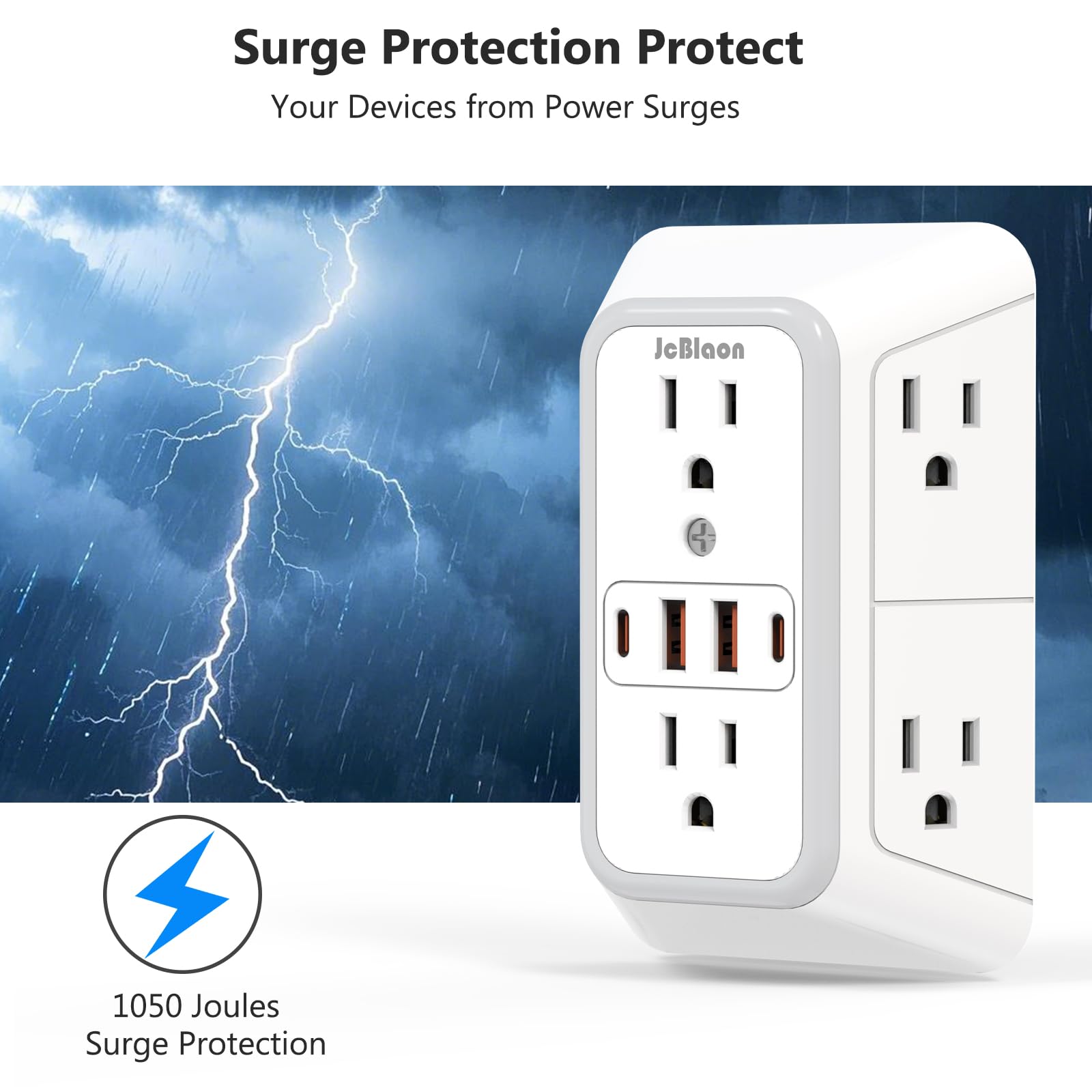 Ideal for home, office, and travel charging setups with JcBlaon