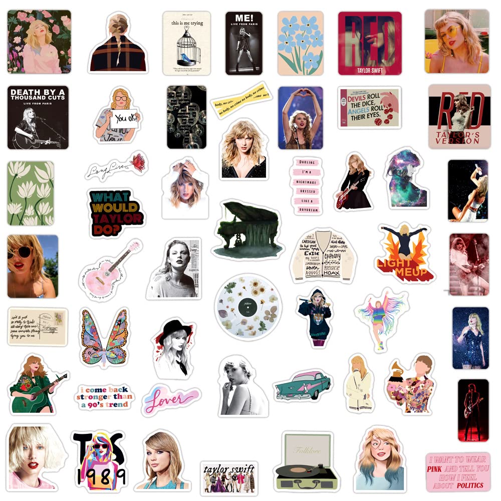 JCQAYB Tayloris stickers feature high-definition print and bright colors.
