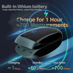 JDBBGJ oximeter battery indicator and charging case for travel