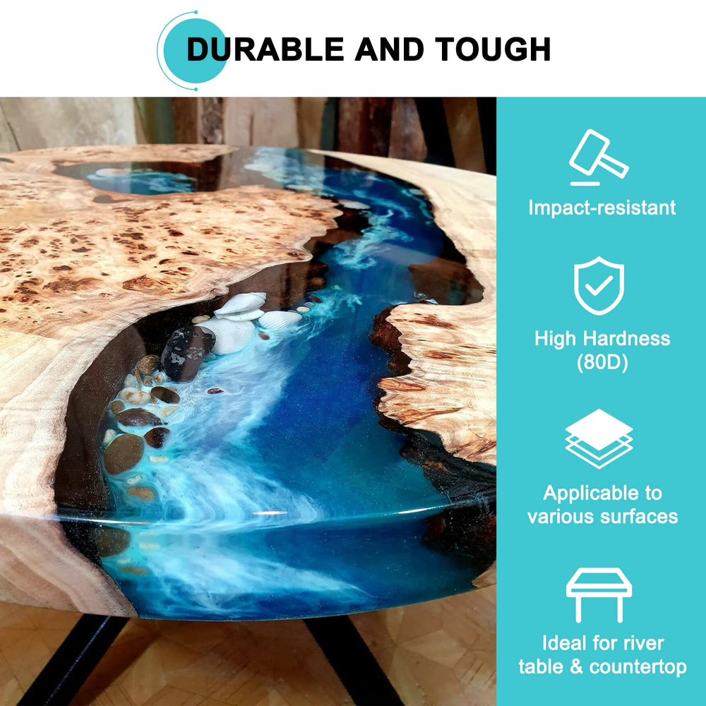 JDiction epoxy resin wood coating delivering waterproof seal