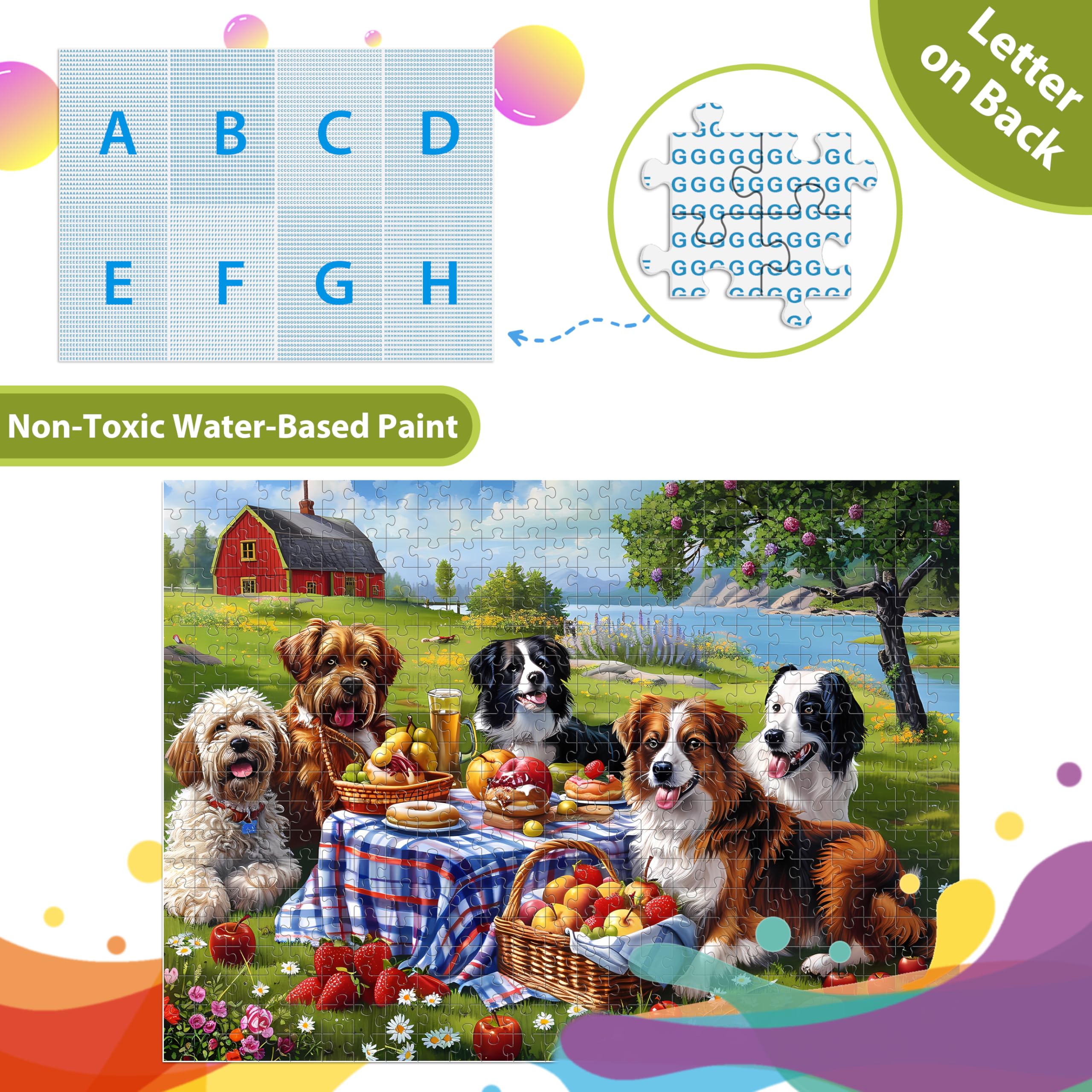 Jeacirio recycled-paper puzzle highlights eco-friendly materials for mindful crafting.