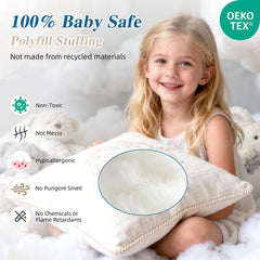 Jecqbor cushion refill material for durable, machine-washable cushions.
