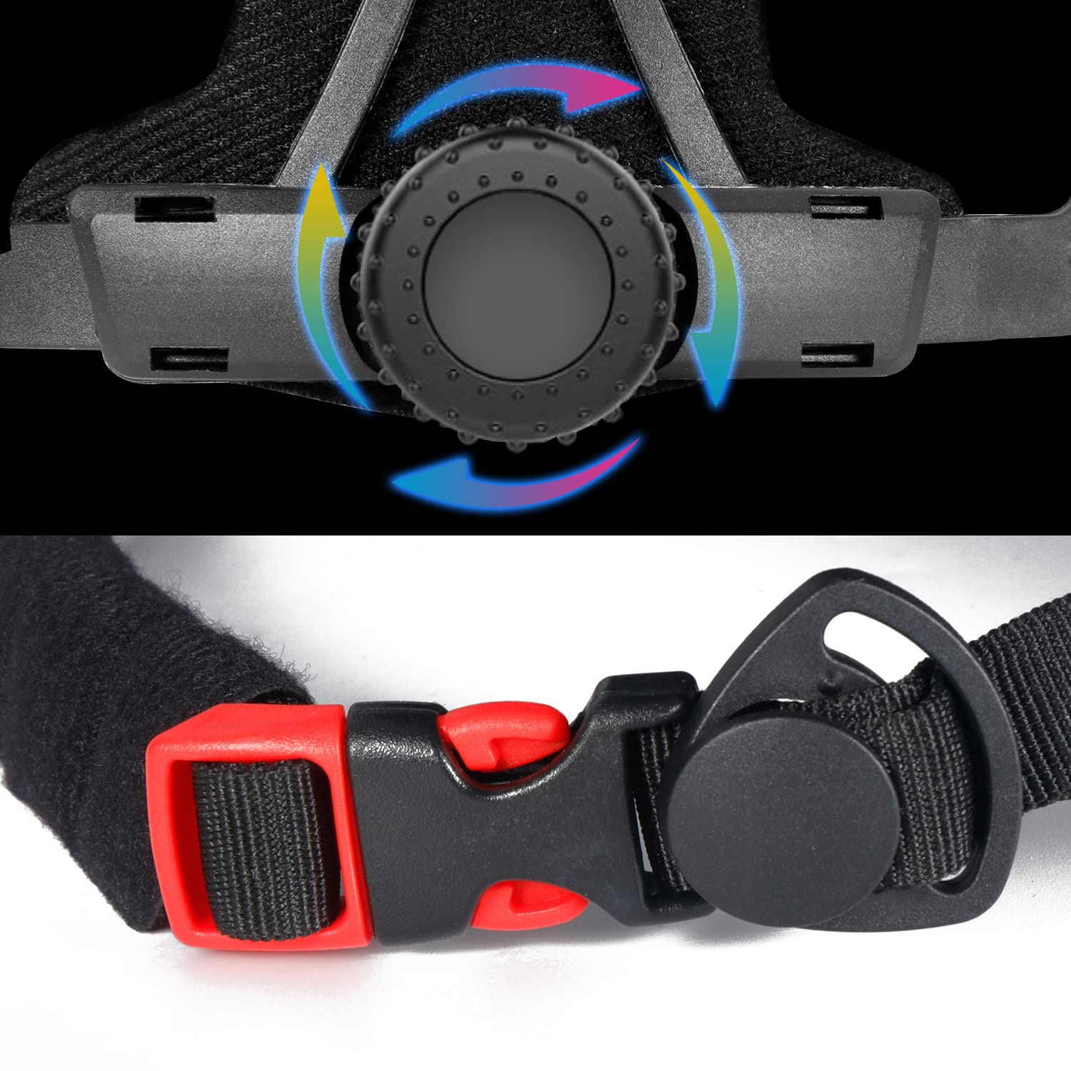 JeeFree versatile size range fits 3-14+ securely