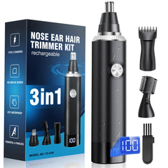 JEETIF nose-trimmer head for precise, painless grooming of nose and ear hair