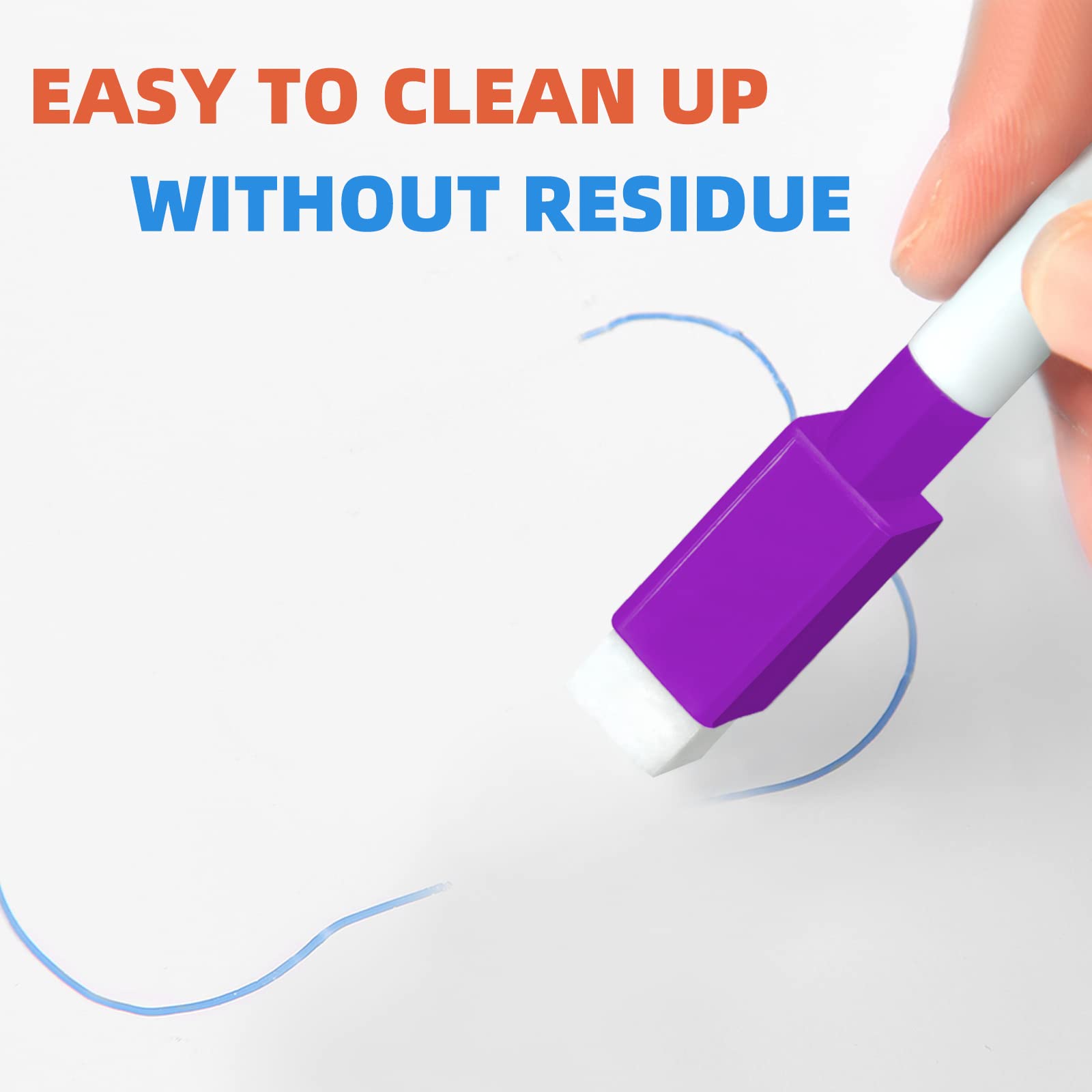 JEFURE fast-drying, low-odor markers reduce smudges.