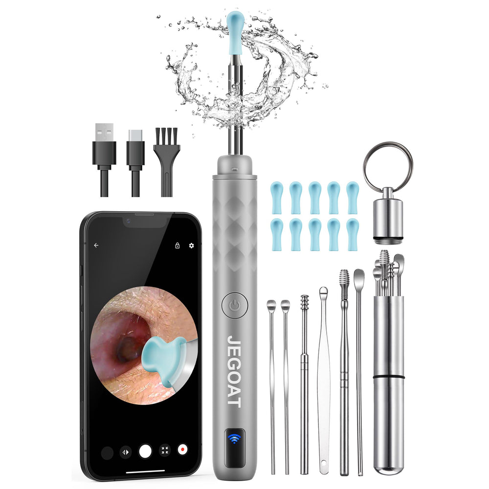 JEGOAT Ear Wax Removal Camera provides real-time ear canal view for home care.