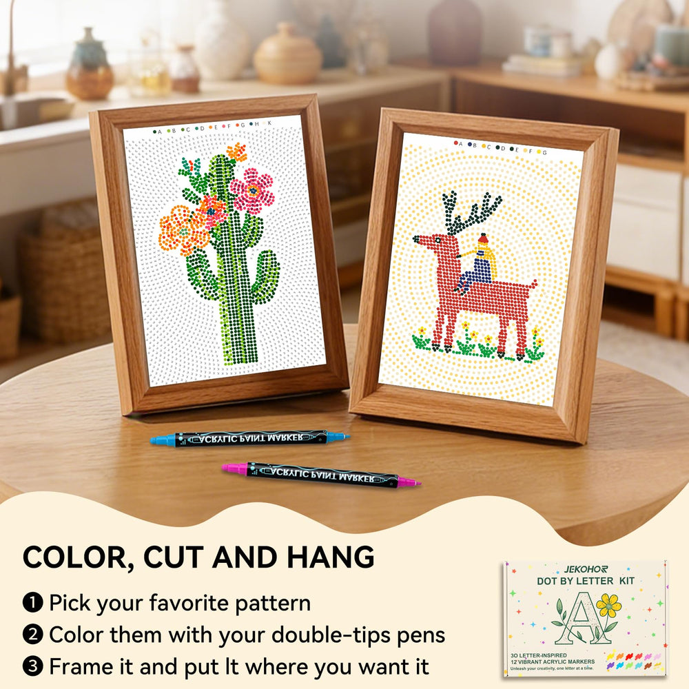 Jekohor tear-out pages easy to frame or gift.