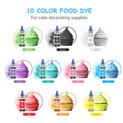 Jelife gel color dropper cap ensures mess-free, precise shade control.
