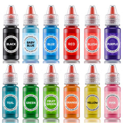 Jelife oil-based coloring for chocolates with bottle-pour precision