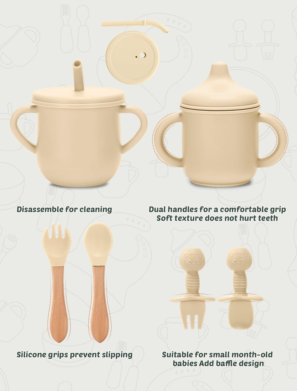 JELLDJK wooden fork providing traditional grip during meals