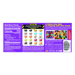 Jelly Belly Bean Boozled wheel for interactive flavor challenge during gatherings.