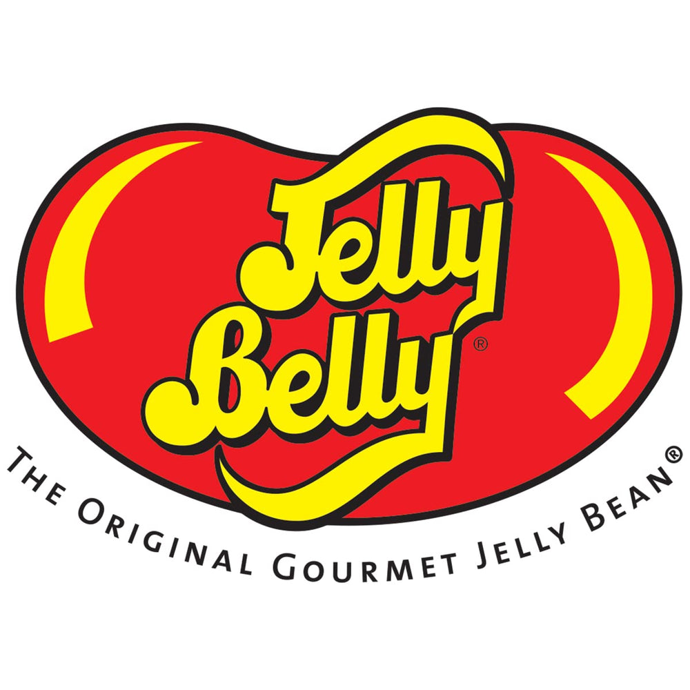 Jelly Belly flavor variety featuring a-w-root-beer and buttered popcorn