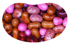 Jelly Belly Krispy Kreme Cinnamon Apple Filled beans with festive packaging