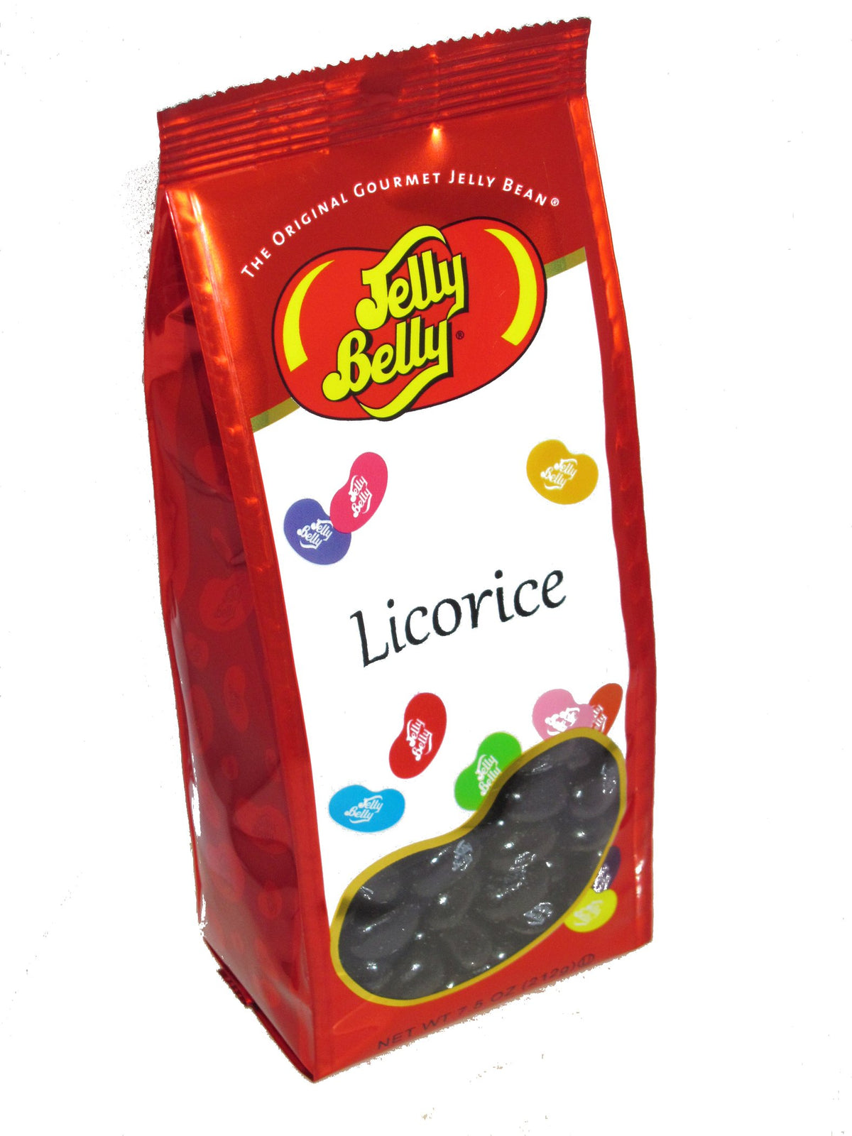 Jelly Belly licorice gift bag featuring chewy licorice beans for a tasty snack
