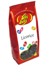 Jelly Belly licorice gift bag featuring chewy licorice beans for a tasty snack