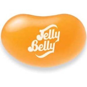 Jelly Belly Sunkist Orange jar with resealable lid preserving freshness between servings.