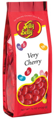 Jelly Belly Very Cherry gift bag showing authentic cherry flavor, ideal for gifting.