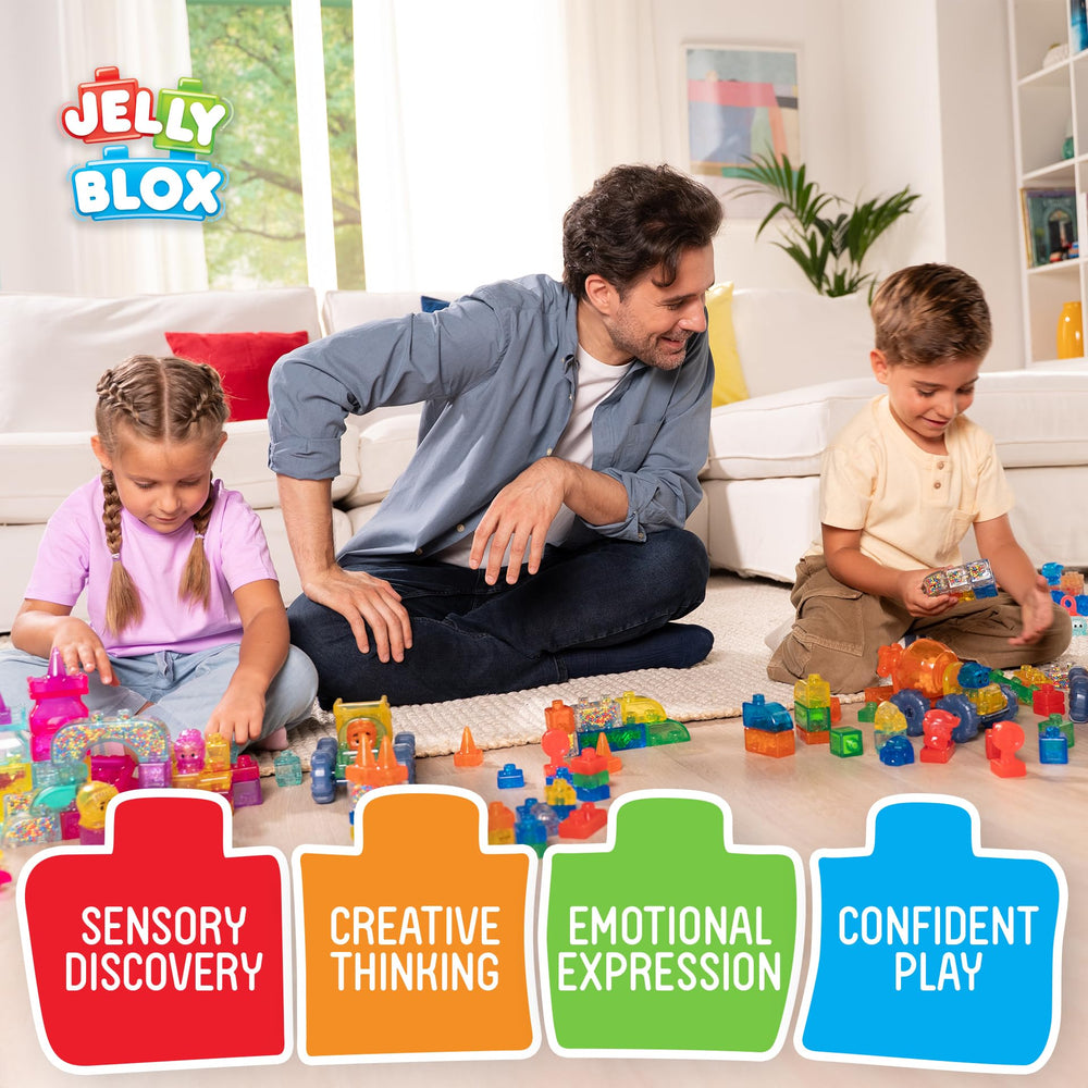Jelly Blox compatibility expands play with larger sets