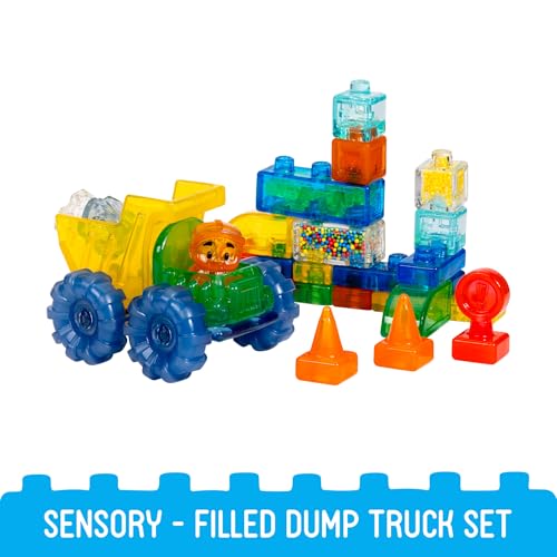Jelly Blox set traffic cones for imaginative construction scenes