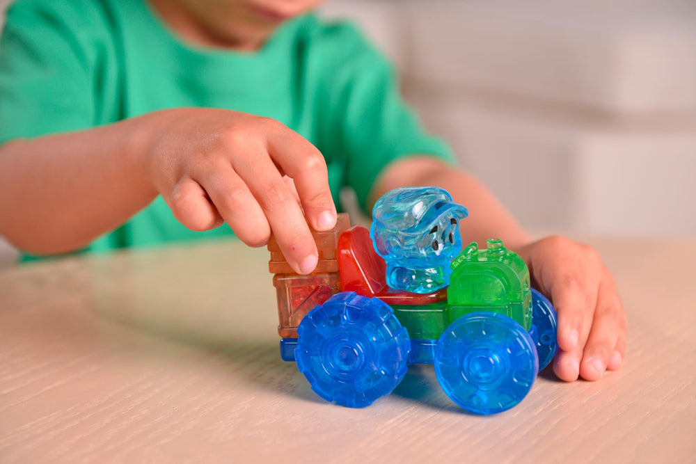 Jelly Blox Farm Set cow figure: friendly animal buddy for pretend farming adventures