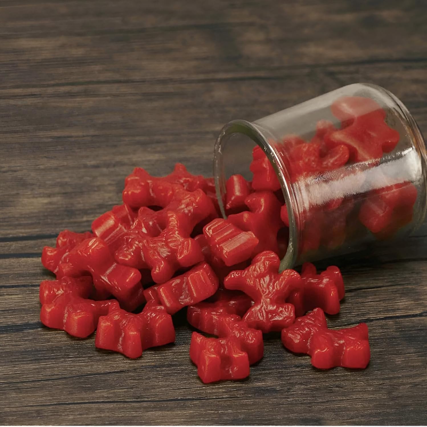 Jelly Belly red licorice Scottie Dogs packaging-label with flavor and ingredients