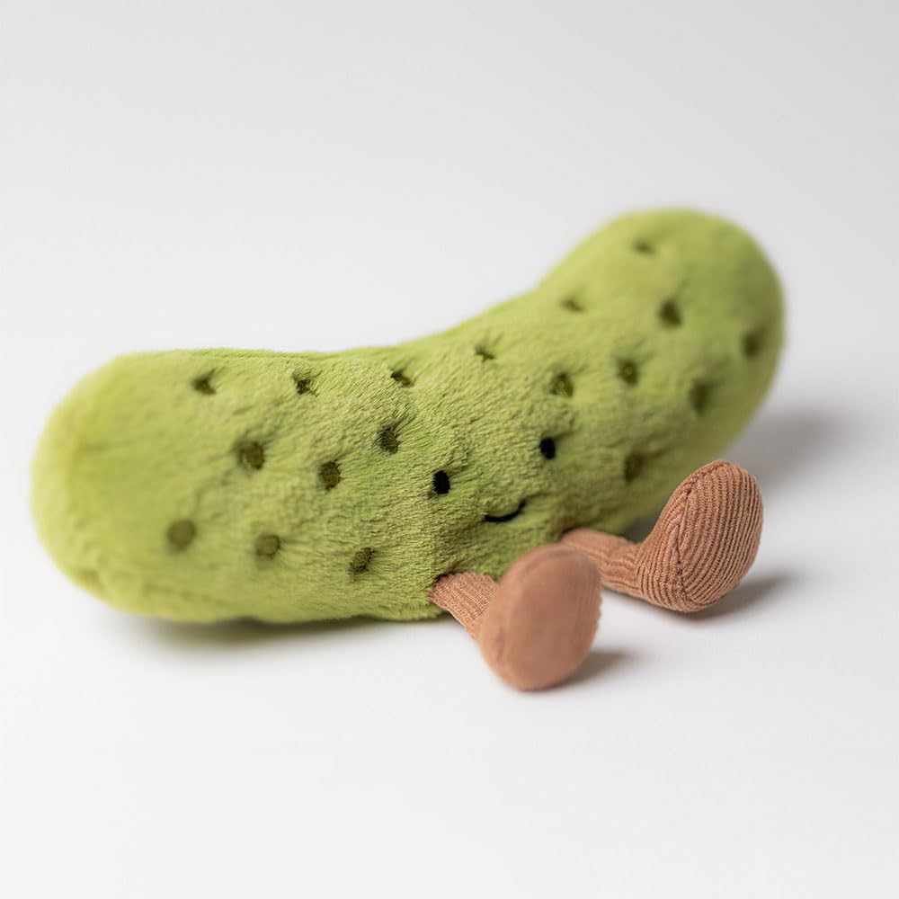 Jellycat Amuseables Pickle collection friend, a quirky decorative plush.