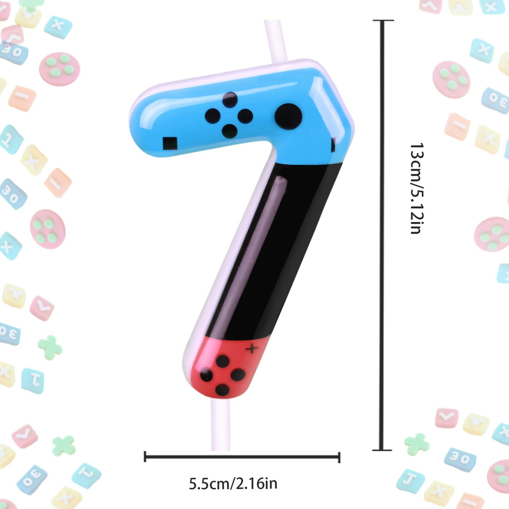 JEQUD gamepad cake topper brightens the cake with a fun gaming theme.