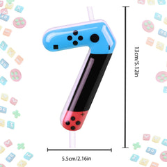 JEQUD gamepad cake topper brightens the cake with a fun gaming theme.