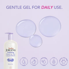 Shea and lavender oils visible in formula for soothing bedtime scent