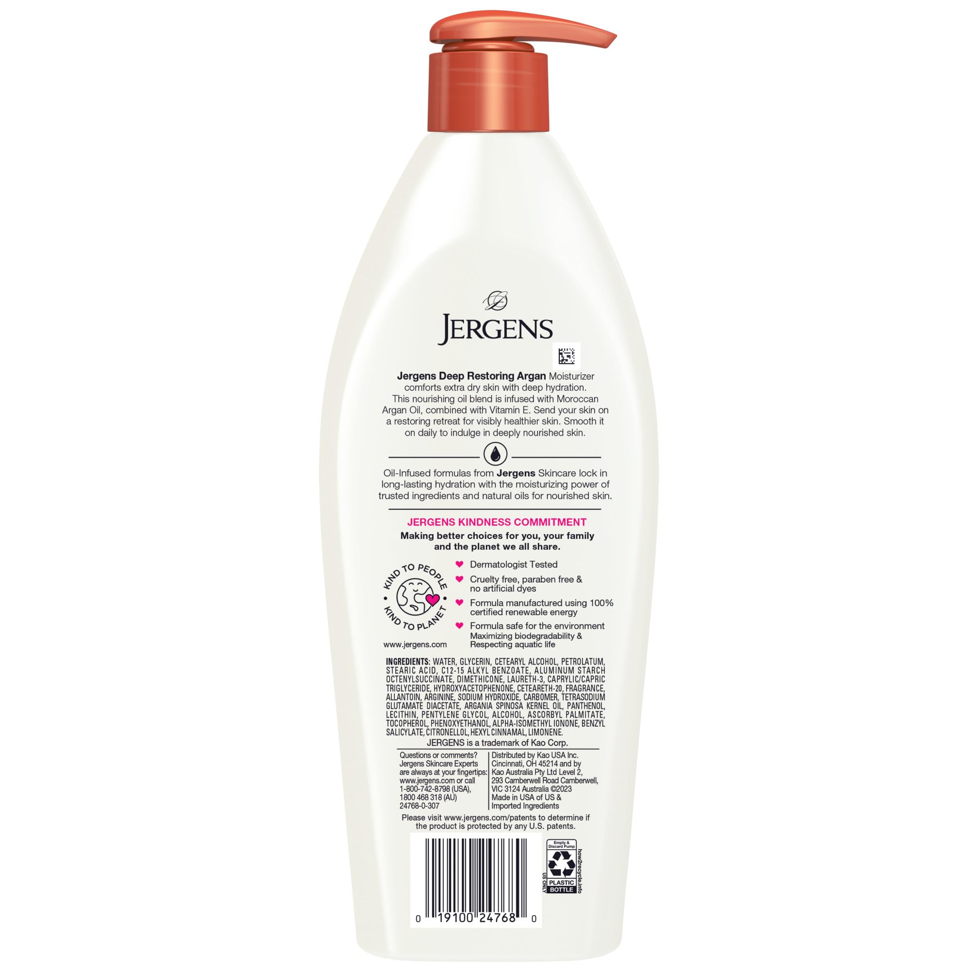 Daily self-care ritual with Jergens lotion for smoother, comfortable skin.