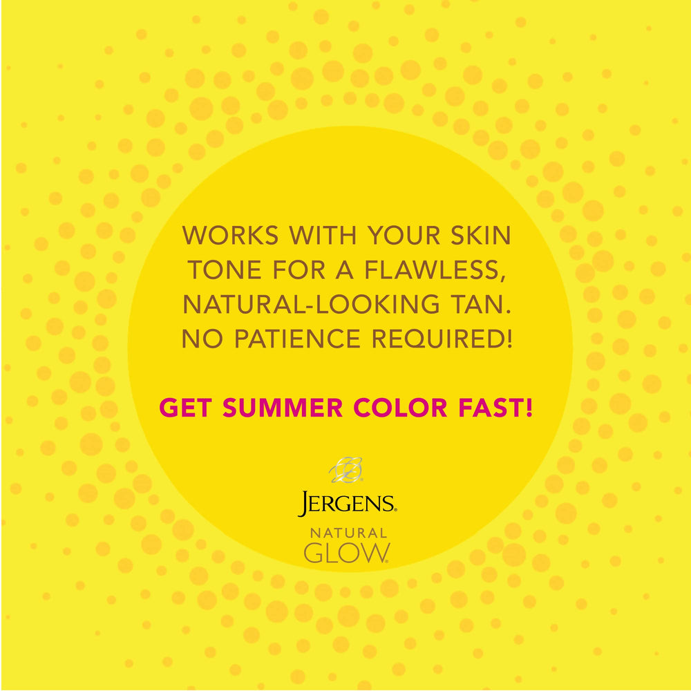 Jergens Fast-drying mousse dries in 60 seconds for quick routine.