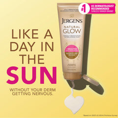 Jergens gradual tan color build for a sun-kissed look over days