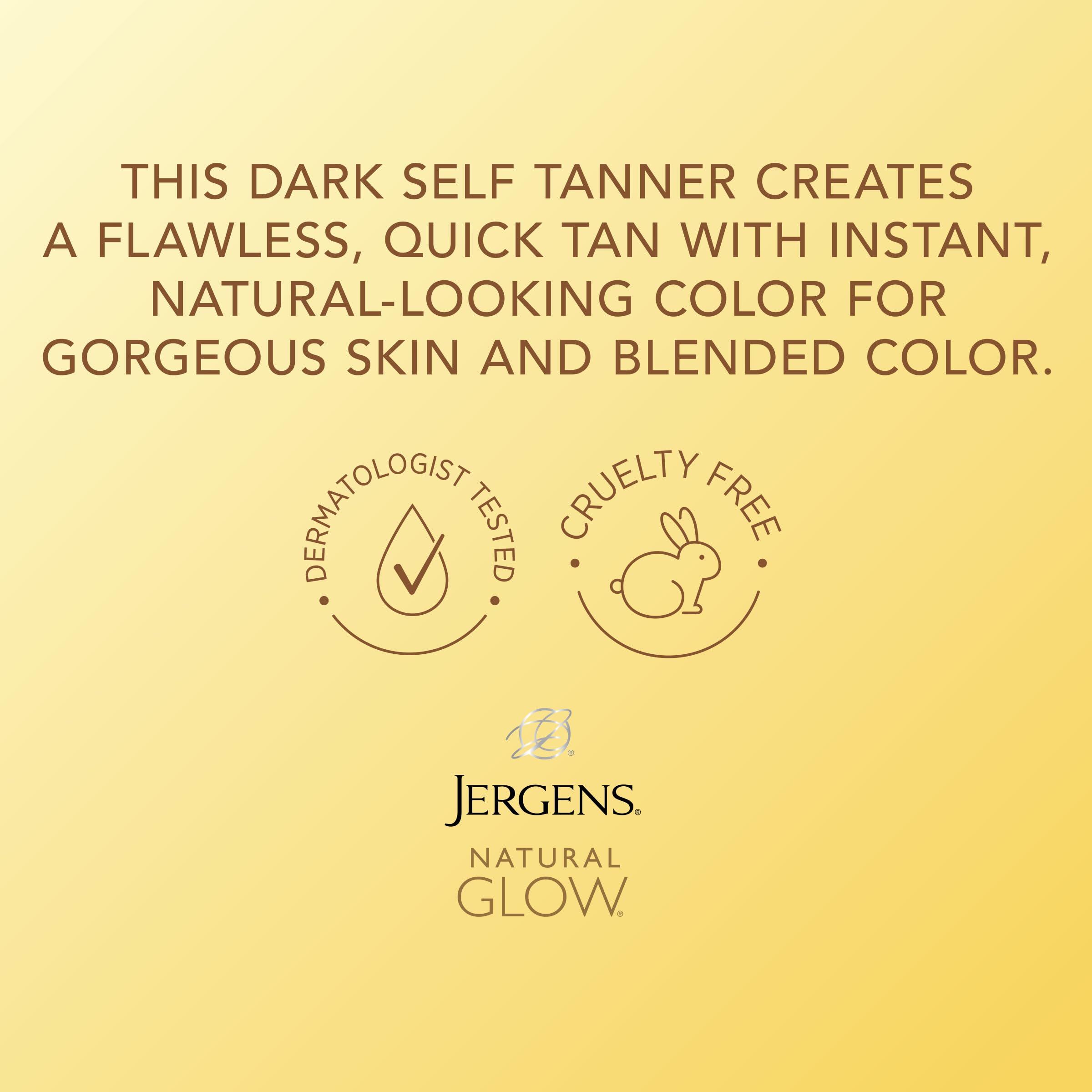Jergens Instant Sun Mousse tinted foam demonstrates precise color application