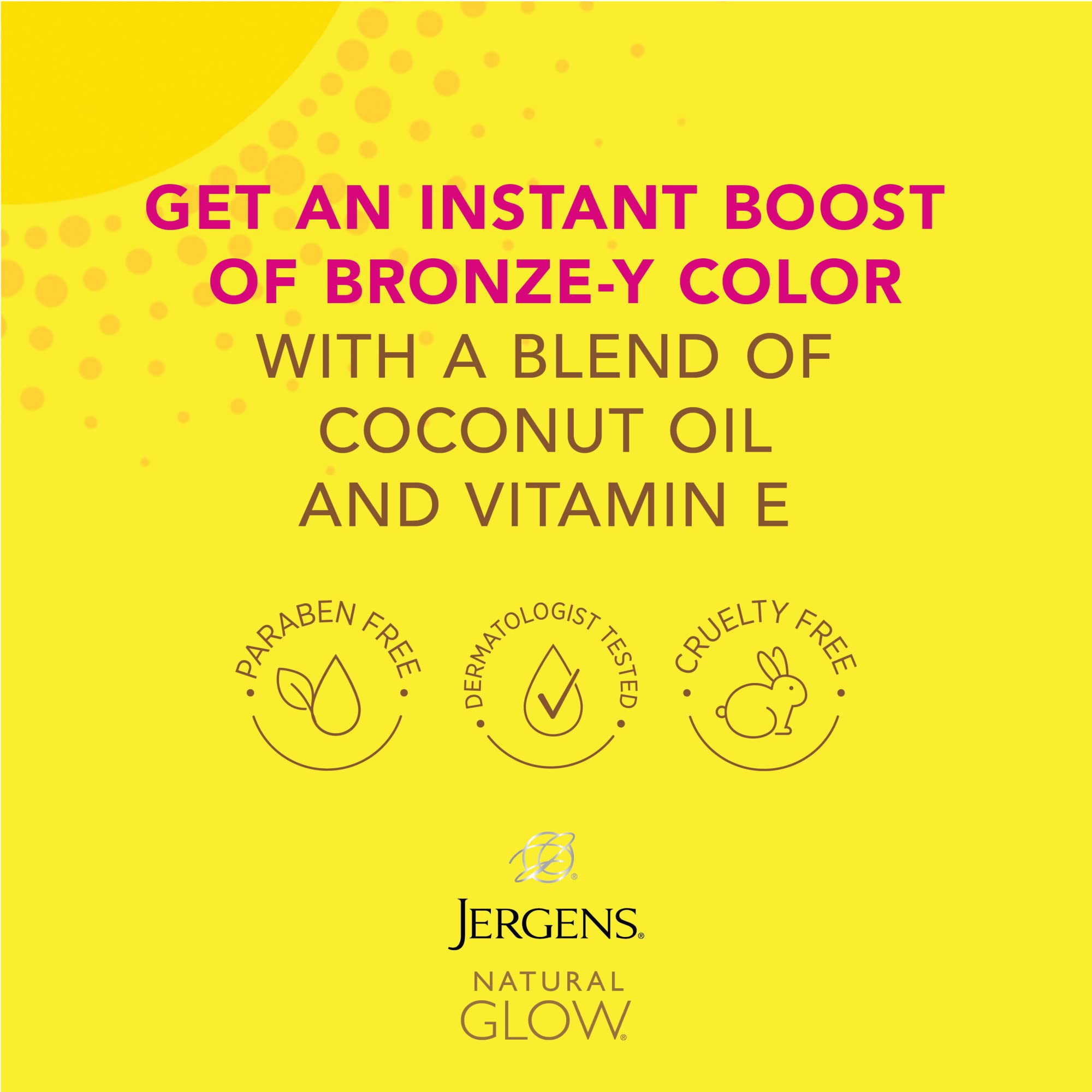 Jergens Natural Glow application on arm for even self-tanning.