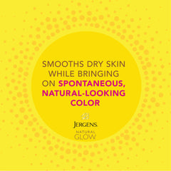Coconut oil ingredient in Jergens Natural Glow supports moisturized skin.