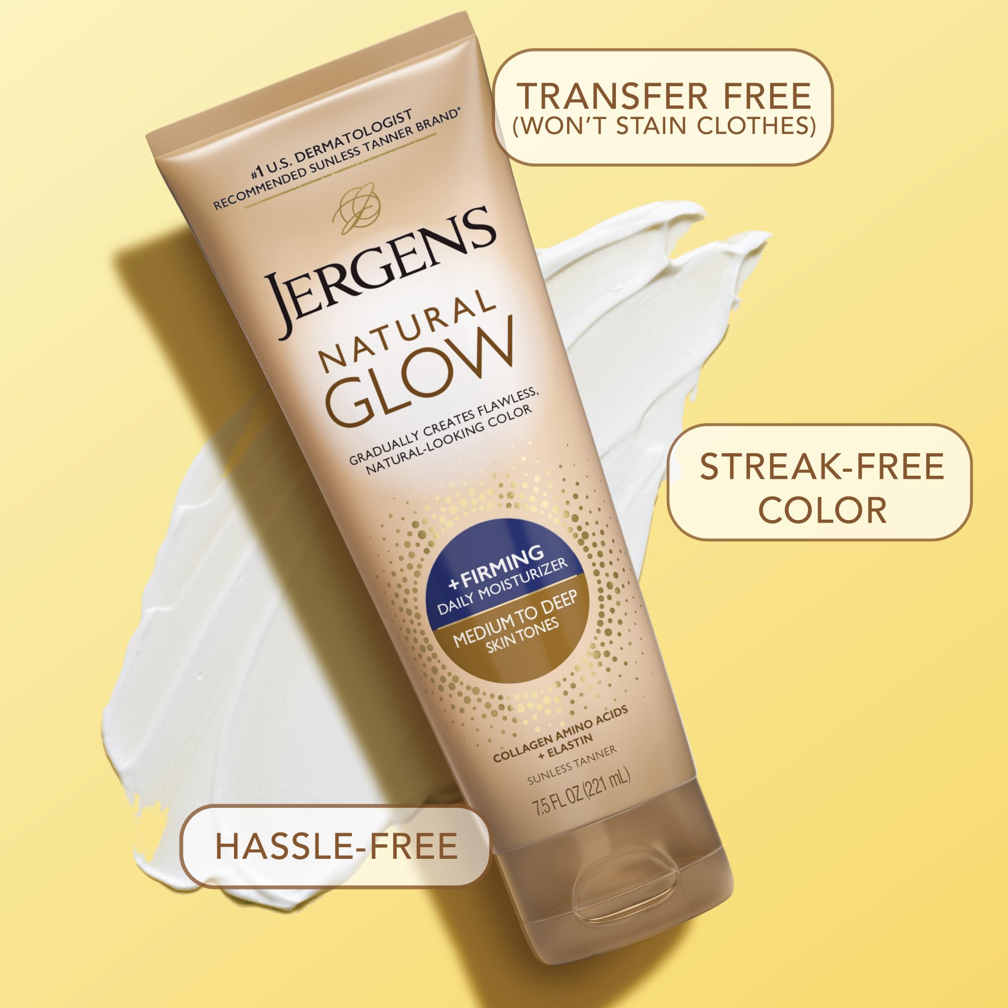 Jergens Natural Glow +Firming 2-pack box highlights bundle value.