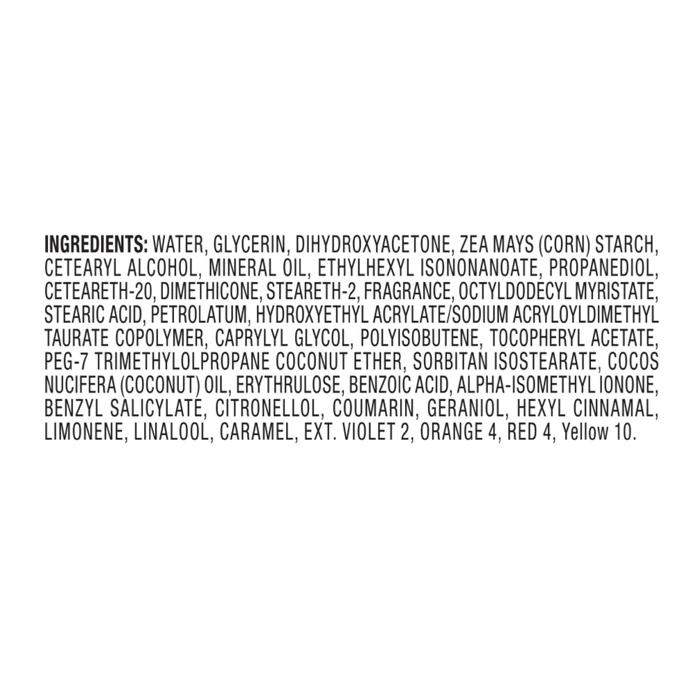Paraben-free and cruelty-free formula of Jergens Natural Glow for safer use.