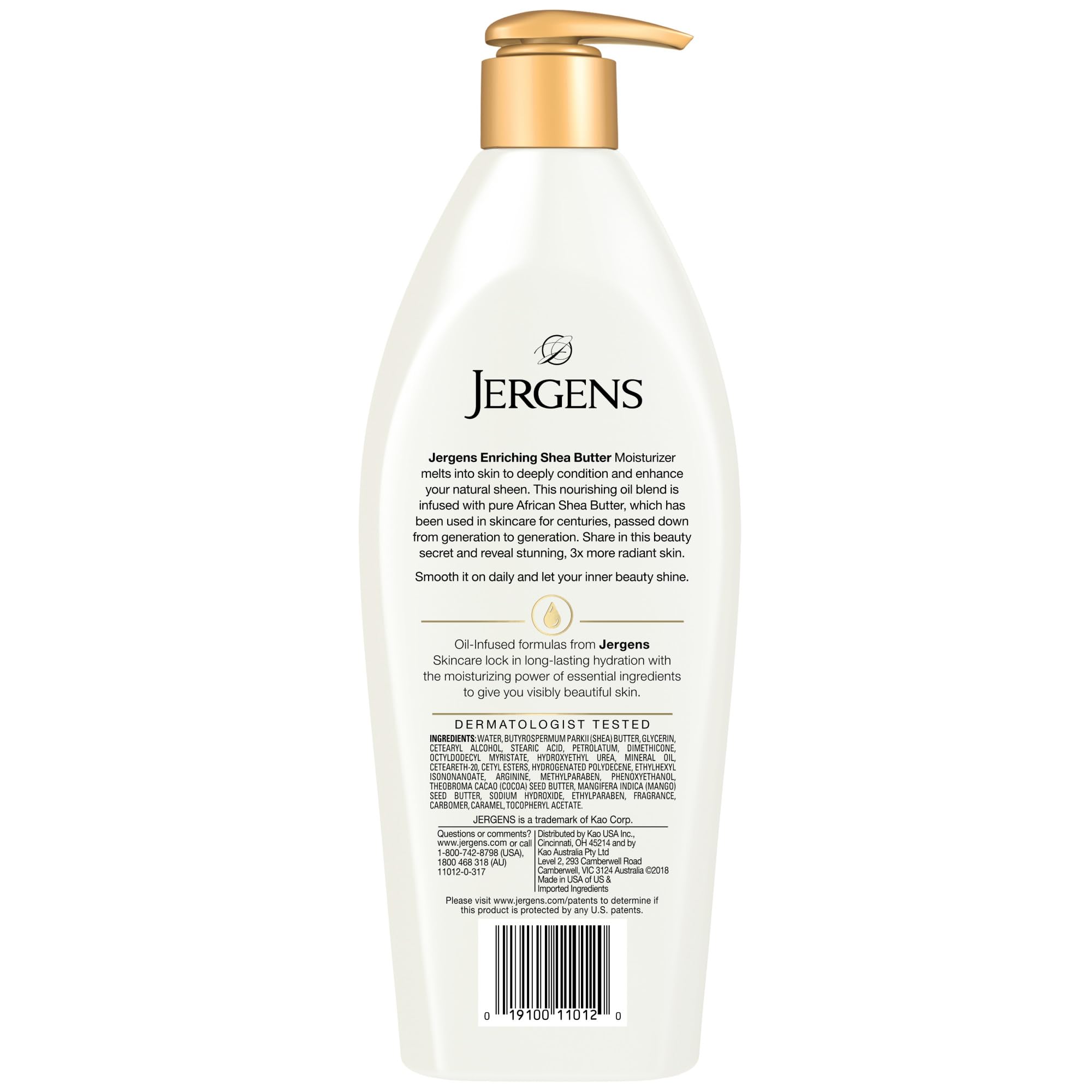 Light comforting scent enhances daily hydration routine