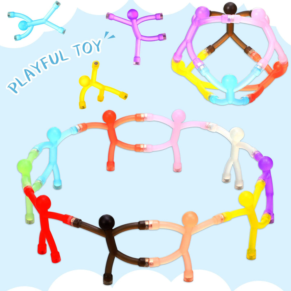 Jerify humanoid magnetic toy collection for varied displays across surfaces
